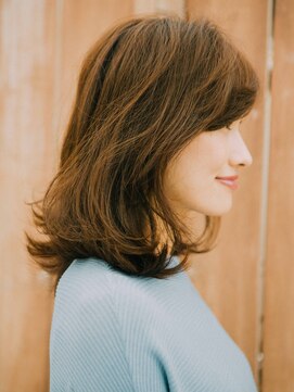 ラ ソール ヘア(La sol HAIR) オトナ女子セミディ