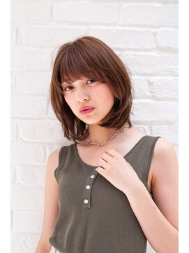 エイミー(Aimee) Aimee ナチュラルボブ×アッシュブラウン