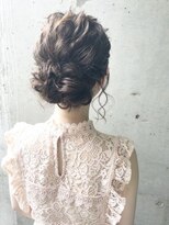 後れ毛おまとめヘアセット＊ mutsuki