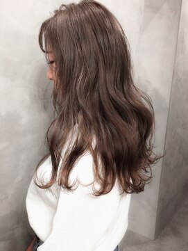 エル セルカ 高田馬場(el CERCA) [高田馬場新宿池袋]アッシュグレージュ×外国人風ロング