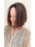 シアーベージュボブ