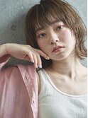 ナチュラルブラウン/マロンベージュ/Aラインボブ【高円寺】