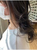 【FuFu】フェイスフレーミング/イヤリングカラー×ベージュ