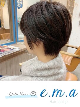 エマヘアデザイン(e.m.a Hair design) ミニマムショート