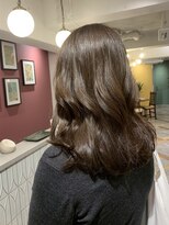 ムーン(moon) #縮毛矯正#ストレート#ミニウルフ#テラコッタ#くすみブルー