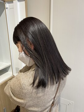 ローレンジウ(LOREN JU) 名駅/名古屋駅/学割U24/レイヤーカット/オージュア/ダブルカラー