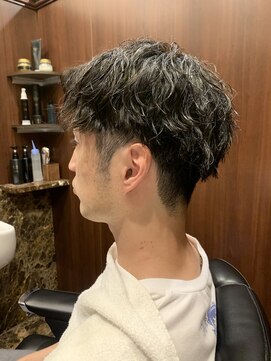 ヒロギンザ 御茶ノ水店(HIRO GINZA) センターパートスパイラルパーマ