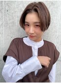 【立体感】ハンサムショート×ハイライト◎
