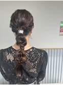 個性派編みおろし
