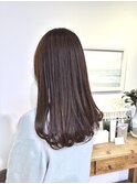 柔らかブラウン_ロング_ワンカール_@齋藤巧