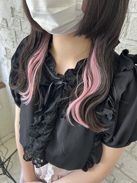 プライズ 池袋店(prize) ペールピンクエクステ学割U24イヤリングカラー池袋9119