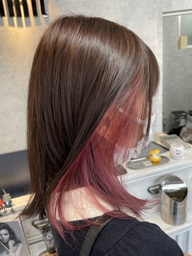 リミットバイアフィナー 大宮店(limit by Afinar) インナーカラーピンク