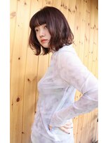 ブゾン(buZon)&nbsp;【buZon ブゾン】くびれボブ×ピンクブラウン