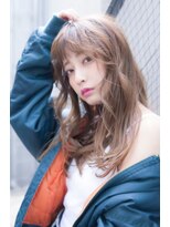 アンスリウム 吹田(Anthurium)&nbsp;ミディアムレイヤー/大人可愛い/髪質改善/シースルーバング