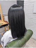 【髪質改善】カット+ハイブリッドカラー+水素トリートメント