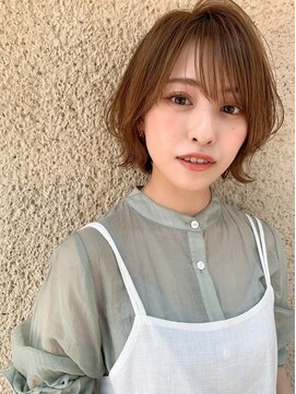 ハローバイシー 仙台(Hello by Sea) 小顔美髪☆韓国風レイヤーボブ×切りっぱなし外ハネボブ[仙台]