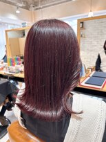 ラボヌールヘアーリアン 川越店(La Bonheur hair Lien)&nbsp;ピンク/韓国ヘア/ブリーチなし