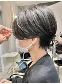 ［横山］黒髪ハンサムショート