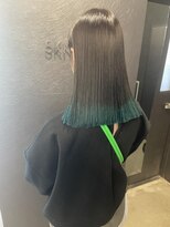 スノウ(SKNOW)&nbsp;デザインカラー×BIKAKUストレート