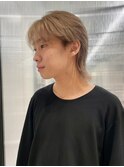 メンズヘア　ブリーチカラー　ハイトーンカラー