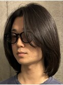 メンズボブメンズミディアムメンズカット熊本下通