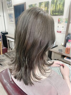ゴロクヘアー(56 hair) オリーブアッシュ【56hair 戸越銀座】