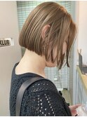 【cuzKLUB】ナチュラルベージュボブ【池袋】