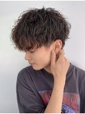 【LondLOGAN SAKURA】パーマ ツイストスパイラル マッシュ21