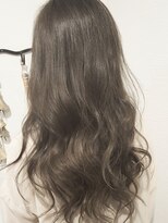 ローグ ヘアー 金町店(Rogue HAIR)&nbsp;細目ハイライトロンググラデーションマロンくすみベージュ