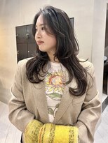 ヘアー アイス ルーチェ(HAIR ICI LUCE)&nbsp;レイヤーカットロングレイヤー外国人風ヘア/中西