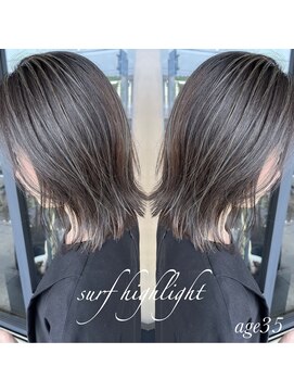 アンルーク ヘア(+1 unluke hair) [+1unluke]2026-SS/NEW-surf×highlight