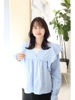★岡田有加★20代30代★銀座★韓国風くびれセミディ