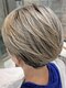 ディーズヘアー(De's HAIR)の写真/ダメージを抑えながらモテ髪にカラーチェンジ!!上質で自然な発色のグレイカラーがおすすめ☆