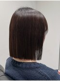 切りっぱなしボブ/刈り上げボブ/ミニボブ/似合わせ