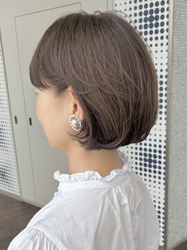 ザックラフィネ(ZACC raffine) 《お首元すっきり◎》くせを活かしたやわらかいボブ