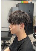 メンズシャドウパーマ
