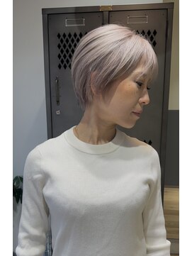 リフル 八王子(RIFULL) ハイライト　バレイヤージュ　ショート　レイヤー　髪質改善