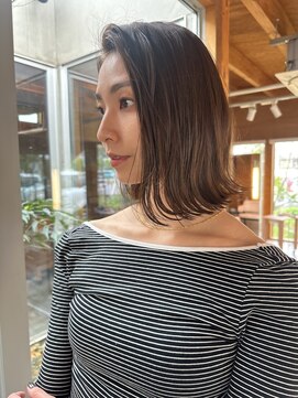 美容室 ビ フェスカ(B FESCA) 伸ばしかけの方にオススメ/外ハネボブ/切りっぱなしボブ
