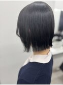 切りっぱなしボブ