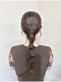 網みおろしヘアセット