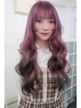 繭 ロング×デザインカラー