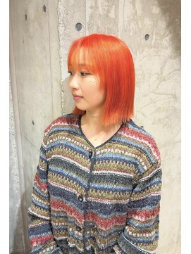 ジューシーオレンジ★（ブリーチが必要な場合＋7700円）