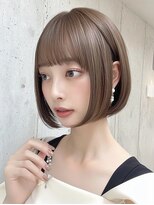 レア 渋谷(Le'a) 【Le’a】ボブ グレージュカラー