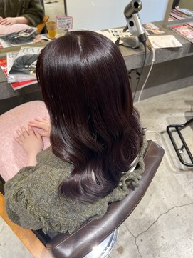 くすみピンクラベンダー