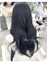 アマトウキョウスマートサロン(AMA TOKYO×Smart Salon)&nbsp;韓国ヘア　透明感カラー　ブルーブラック