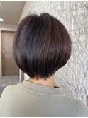 大人ショートボブ