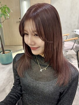ナナローネス(nana loness) チョコレートブラウン×レイヤーカット☆彡