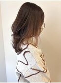 大人美人くびれヘア☆インナーカラー/イヤリングカラー