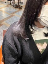 ムーン(moon)&nbsp;ピンクベージュ/アンブレラカラー/クールショート/前髪/武蔵小杉