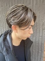 リーナ ビューティガーデン(LiNA BeautyGarden)&nbsp;ツーブロック ×マッシュショート×ハイライト